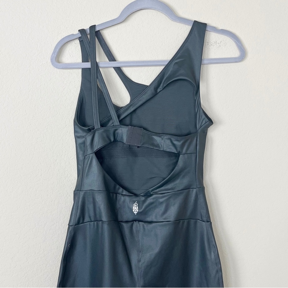 FP Movement by Free People Charcoal Racerback Jumpsuit - Picture 13 of 16
